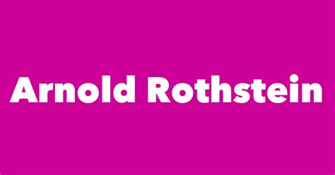 Arnold Rothstein - Spouse, Children, Birthday & More