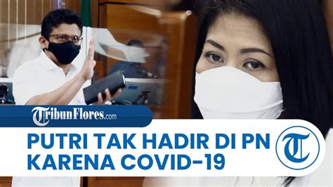 Positif Covid 19 Putri Candrawathi Tak Hadir Langsung Di PN Jaksel