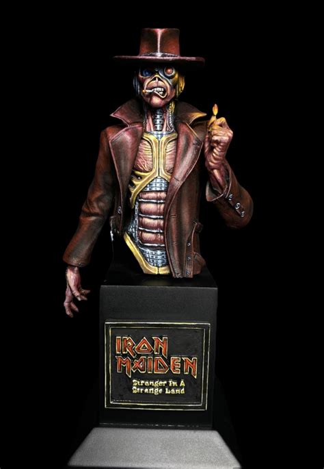 Iron Maiden Stranger In A Strange Land By LupkovicsLaci Putty Paint