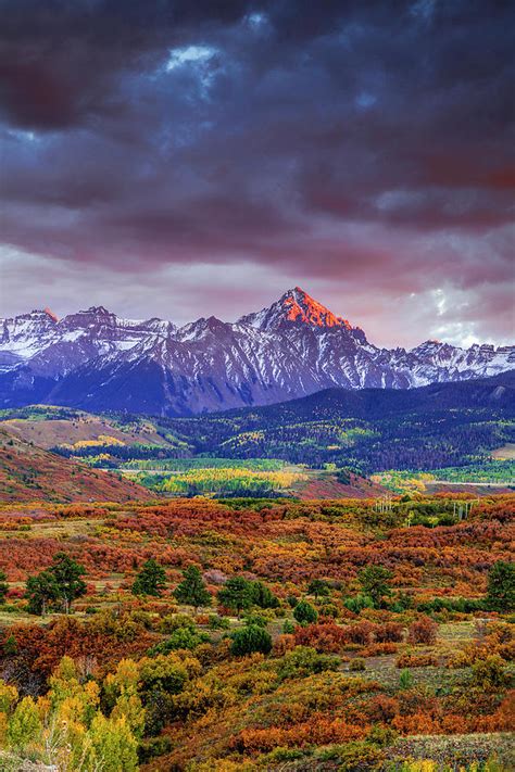 Sunset Over Mount Sneffels Photograph By Andrew Soundarajan Fine Art