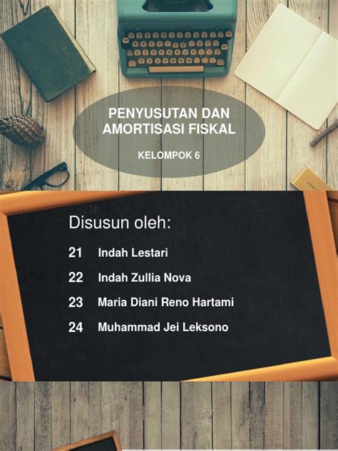 Penyusutan Dan Amortisasi Fiskal Pdf