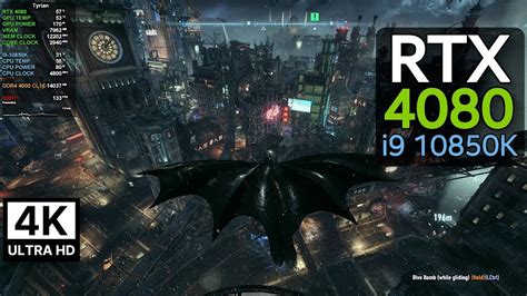 Batman Arkham Knight In Rtx K Max Settings Benchmark