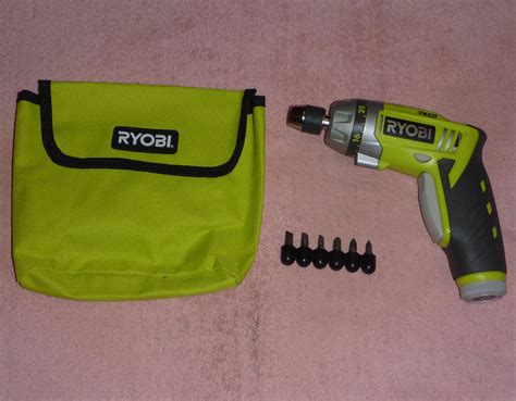 Ryobi TEK4 HP53L Screwdriver with Bits and Bag NEW! | eBay