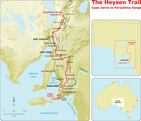 Maps & Guidebooks of the Heysen Trail