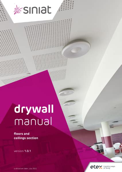 Siniat Drywall Manual Floors And Ceilings Nbs Source