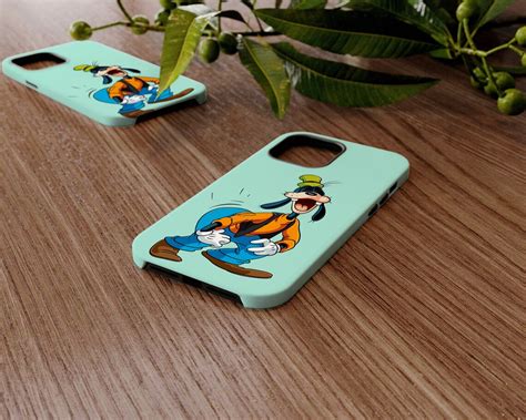 Happy Goofy Disney Goofy Cartoon Phone Case Original Image On Etsy