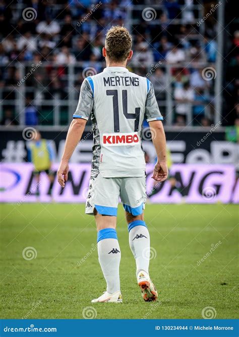 Dries Mertens on 2018 - 2019 Season Editorial Stock Image - Image of official, field: 130234944