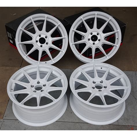 For Sale Set Japan Racing JR11 17x8 25 ET35 5x100 PCD White