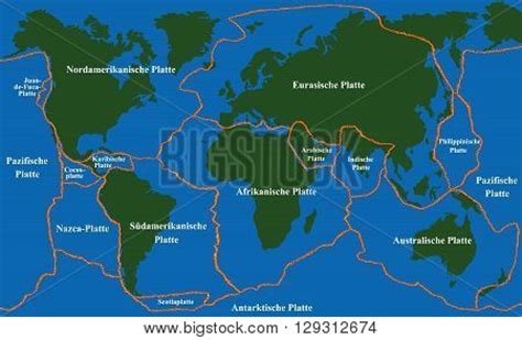 Plate Tectonics Vector Photo Free Trial Bigstock