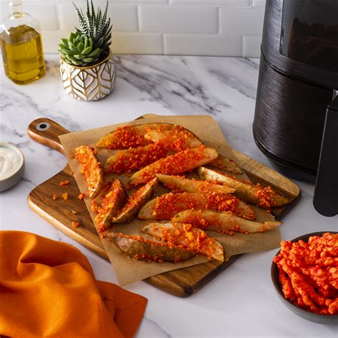 CHEETOS® FLAMIN' HOT® Air Fryer Potato Wedges | Cheetos