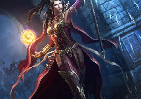 Diablo 3 Wizard Female Wallpaper