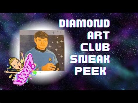 Diamond Art Club SNEAK PEEK Bones McCoy YouTube