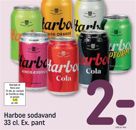 Harboe Sodavand 33 Cl Ex Pant Tilbud Hos Rema 1000