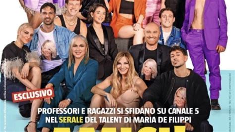 La Copertina Dedicata Ad Amici Serale Senza Maria De Filippi I Prof La