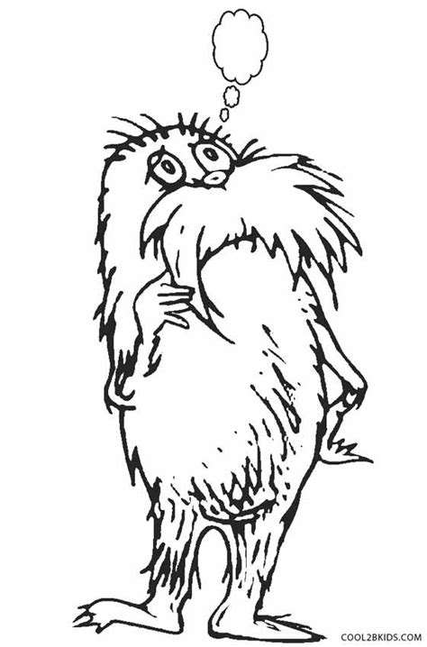 Dibujos De Lorax Para Colorear Páginas Para Imprimir Gratis