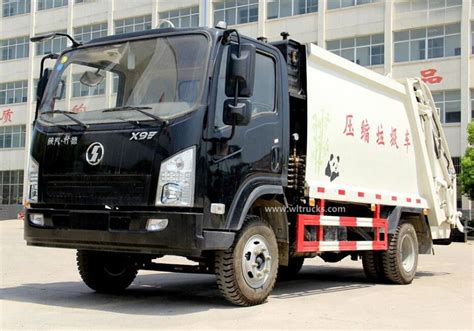 Shacman 3 Ton Compactor Garbage Truck