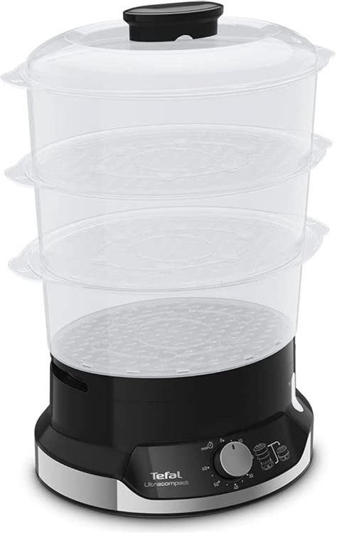 Tefal Vc Ultracompact Steam Cooker Stackable Storage System