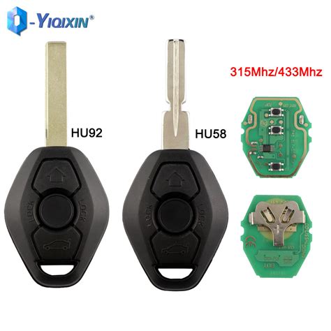 YIQIXIN EWS System 315 433Mhz Smart CONTROL Key For BMW E81 E46 E39 E60