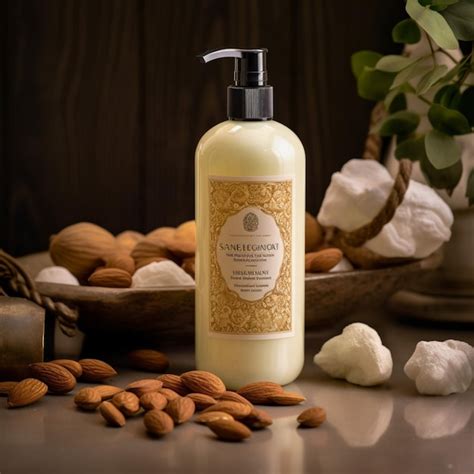 Premium Ai Image Photo Of Softening Sweet Almond Oil Body Lotion