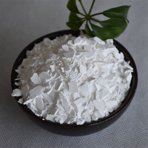 Anhydrous Calcium Chloride Flakes For Drilling Fluids Calcium