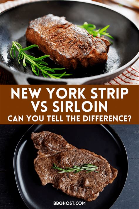 New York Strip vs. Sirloin: BBQHost's Steak Comparison Guide