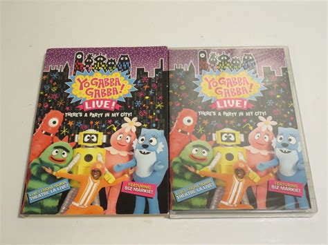 Yo Gabba Gabba Live Theres A Party In My City Dvd 2012 For Sale