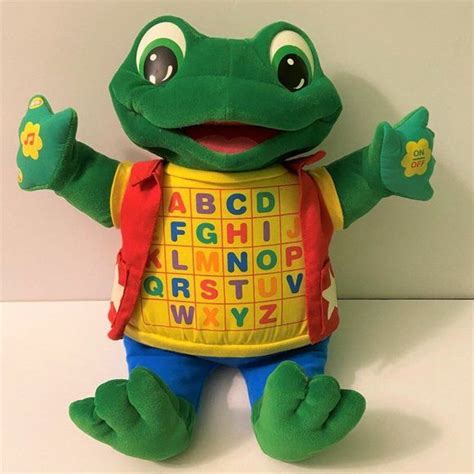 2000 Leap Frog Plush Read And Sing Interactive Abc Learning Toy Working