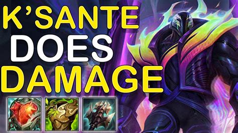 I FOUND OUT HOW TO MAKE K SANTE DO DAMAGE Jungle Gameplay Pre