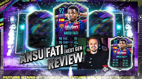 Fifa 21 3000000 Ansu Fati Future Star 🔥 Player Review Youtube