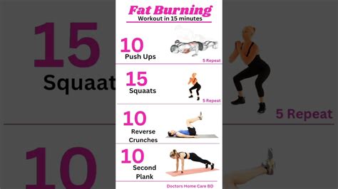 Fat Burning Workout 15 Minutes Fatburn Fatburning Youtube