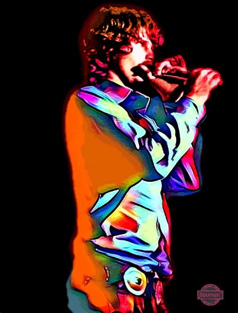 Jim Morrison Color 5 Spumini Art Jim Morrison Syke American Poets