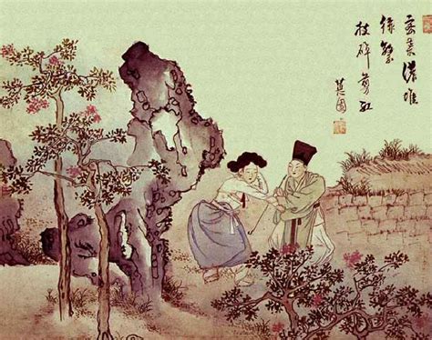 한국인이면 봐둬야 할 신윤복 풍속화 30점 Korean Art Korean Painting Painting