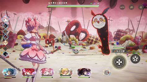 魔法少女まどかマギカ Magia Exedra（マギアエクセドラ）まどドラ 『コマンド選択バトル』紹介イメージ