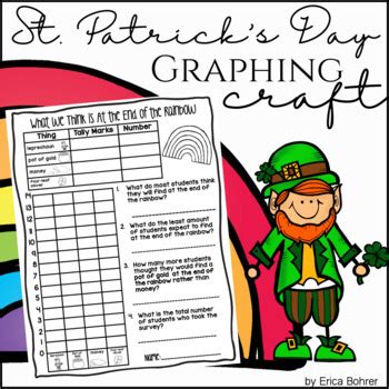 St Patrick S Day Graphing Craft By Erica Bohrer Tpt