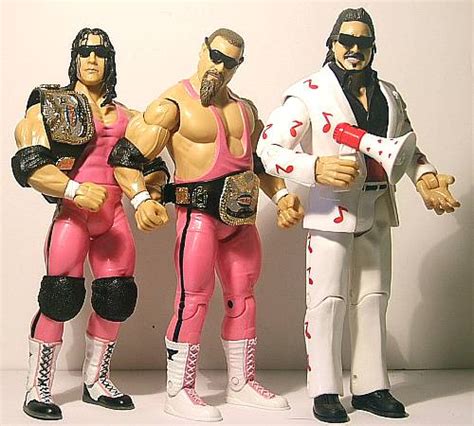 Bret Hart, Jim Neidhart & Jimmy Hart | WrestlingFigs