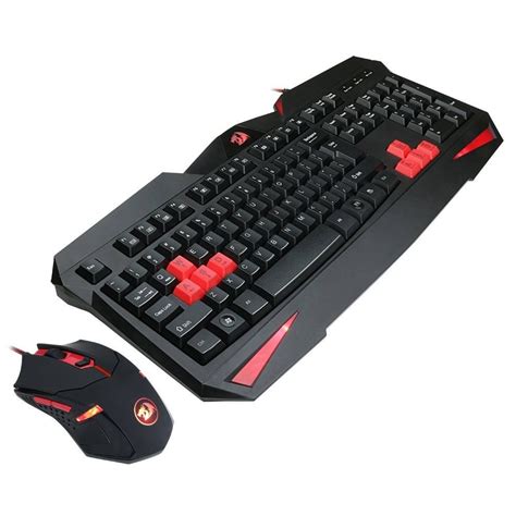 Redragon S Vajra Centrophorus Gaming Keyboard Mouse Combo Wootware