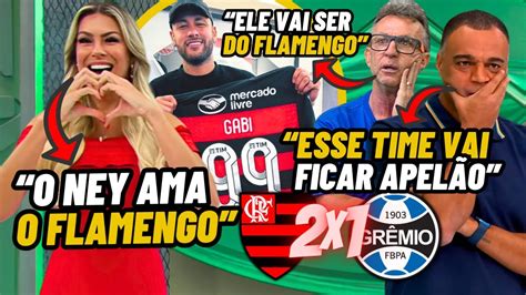 Flamengo VENCE Grêmio e IMPRENSA FICA IMPRESSIONADA NEYMAR NO FLAMENGO