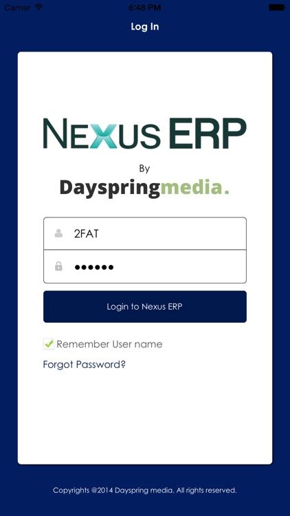 Nexus ERP By Dayspring Intercraft Pty Ltd