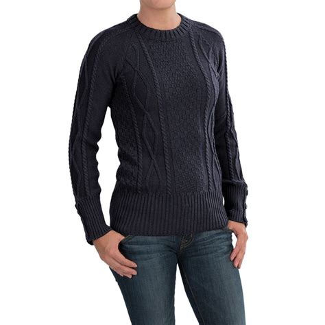 Jg Glover And Co Peregrine By Jg Glover Sweater Peruvian Merino Wool For Women Sweaters