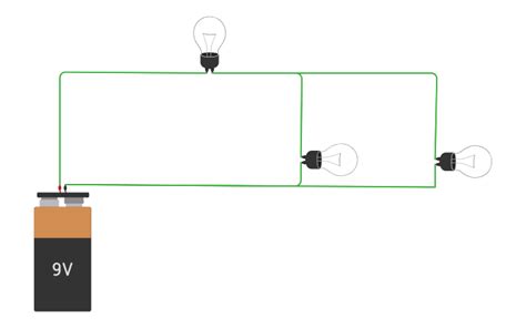 Circuit Design Series Parallel Circuit Tinkercad