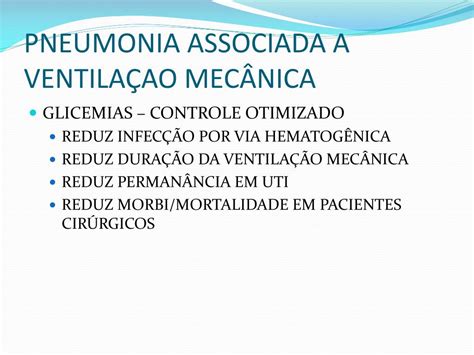 PPT PNEUMONIA ASSOCIADA VENTILAÇÃO MECÂNICA PowerPoint Presentation