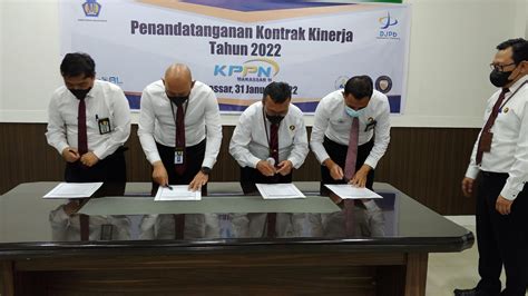 Penandatanganan Kontrak Kinerja Dan Pakta Integritas Internal Tahun 2022