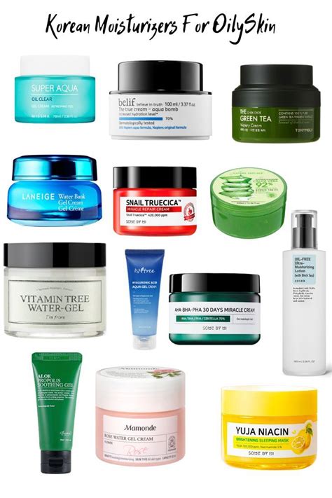 Korean Moisturizers For Oily Skin Consigli Sulla Pelle Pelle Capelli