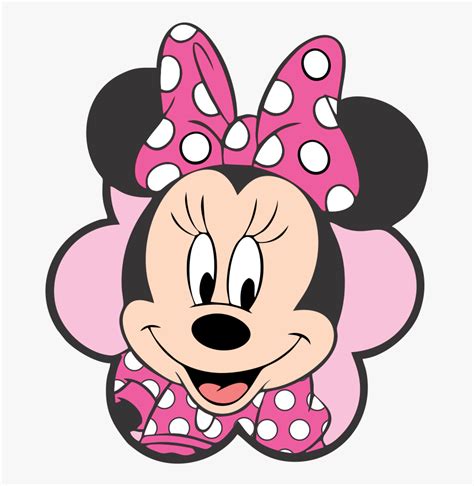 Convite Minnie Rosa Png Rosto Da Minnie Rosa Transparent Png Kindpng