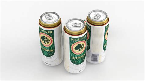 D Beer Can Eichbaum Pilsener Ml Model Turbosquid