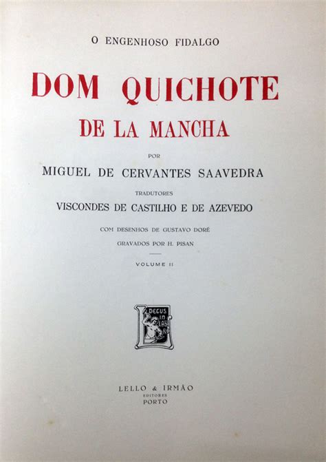 Sebo Do Messias Livro Dom Quichote De La Mancha 2 Volumes