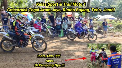 Kelas Sport Trail Pro Open Moto Grasstrack Tegal Arum Jaya Rimbo