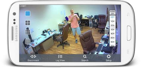 View Security Cameras From Android App