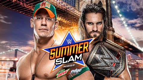 Summerslam 2015 John Cena V Seth Rollins Pro Wrestling Fandom