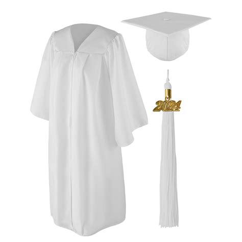 Class Act Graduation Adult Unisex Matte Graduation Cap And Gown With